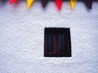 Window Flags -Jura, Scotland